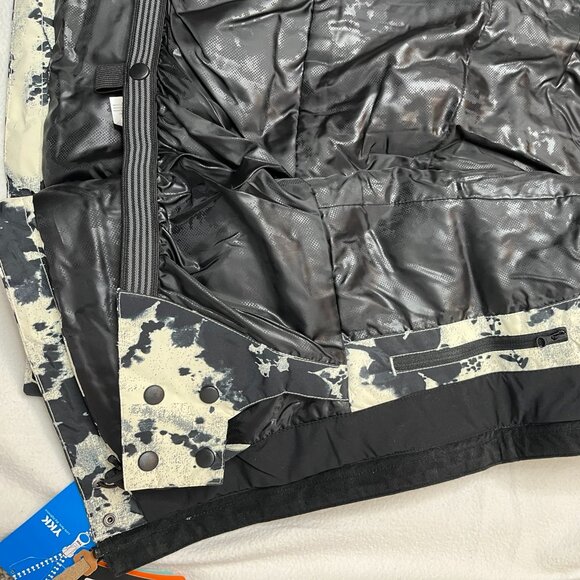 GSOU SNOW Women's Ski/Snowboarding *Jacket*, Abstract Flower Print, Large, NEW - Picture 13 of 13